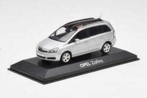 Opel Zafira B Argent Minichamps 1:43 1799109 Métal Moulé — image 2 sur 4