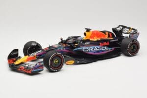 Oracle Red Bull Racing RB19 #1 M. Verstappen Winner Miami GP 2023 Minichamps 1:18 110230501 Métal Moulé