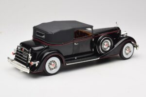 Packard Cabriolet Noir Anson 1:18 30397 Métal Moulé — image 3 sur 8