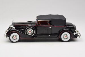 Packard Cabriolet Noir Anson 1:18 30397 Métal Moulé — image 4 sur 8