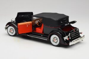 Packard Cabriolet Noir Anson 1:18 30397 Métal Moulé — image 5 sur 8