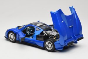 Pagani Zonda C12 Bleu Solido 1:18 8172 Métal Moulé — image 5 sur 8