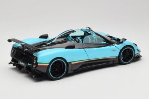 Pagani Zonda Uno Carbon Bleu Clair Almost Real 1:18 850630001 Métal Moulé — image 3 sur 8