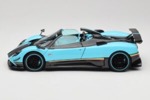 Pagani Zonda Uno Carbon Bleu Clair Almost Real 1:18 850630001 Métal Moulé — image 4 sur 8