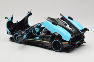 Pagani Zonda Uno Carbon Bleu Clair Almost Real 1:18 850630001 Métal Moulé — image 5 sur 8