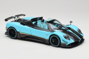 Pagani Zonda Uno Carbon Bleu Clair Almost Real 1:18 850630001 Métal Moulé — image 6 sur 8
