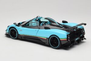 Pagani Zonda Uno Carbon Bleu Clair Almost Real 1:18 850630001 Métal Moulé — image 7 sur 8