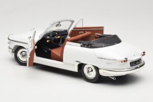 Panhard PL17 Cabriolet Blanc Solido 1:18 8174 Métal Moulé — image 5 sur 8