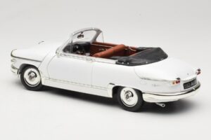 Panhard PL17 Cabriolet Blanc Solido 1:18 8174 Métal Moulé — image 7 sur 8