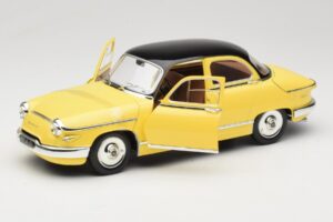 Panhard PL17 Jaune Solido 1:18 8173 Métal Moulé — image 2 sur 8