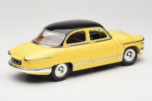 Panhard PL17 Jaune Solido 1:18 8173 Métal Moulé — image 3 sur 8