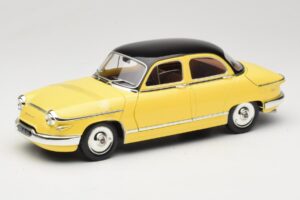 Panhard PL17 Jaune Solido 1:18 8173 Métal Moulé