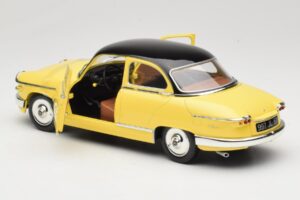 Panhard PL17 Jaune Solido 1:18 8173 Métal Moulé — image 5 sur 8