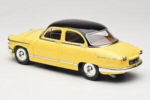 Panhard PL17 Jaune Solido 1:18 8173 Métal Moulé — image 7 sur 8