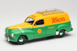Peugeot 203 Break Tole Knorr Solido 1:18 8426 Métal Moulé