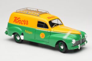 Peugeot 203 Break Tole Knorr Solido 1:18 8426 Métal Moulé — image 6 sur 8