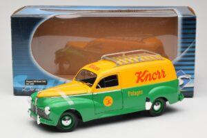 Peugeot 203 Break Tole Knorr Solido 1:18 8426 Métal Moulé — image 8 sur 8