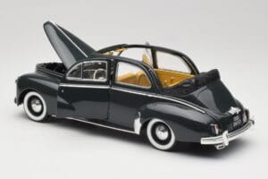 Peugeot 203 Cabriolet Noir Solido 1:18 8156 Métal Moulé — image 5 sur 8