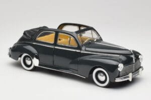 Peugeot 203 Cabriolet Noir Solido 1:18 8156 Métal Moulé — image 6 sur 8