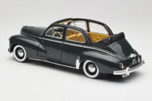 Peugeot 203 Cabriolet Noir Solido 1:18 8156 Métal Moulé — image 7 sur 8