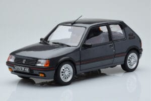 Peugeot 205 GTi 1.6 Graphite Gris Norev 1:18 184845 Métal Moulé