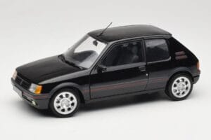 Peugeot 205 GTI 1.9 Noir Norev 1:18 184854 Métal Moulé