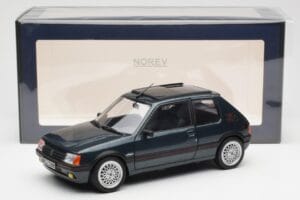 Peugeot 205 GTI 1.9 Magic Sorrento Vert Norev 1:18 184859 Métal Moulé — image 8 sur 8
