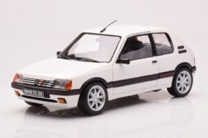 Peugeot 205 GTi 1.9 Meije Blanc Norev 1:18 184842 Métal Moulé
