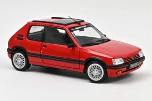 Peugeot 205 GTi 1.9 PTS Deco Vallelunga Rouge Norev 1:18 184846 Métal Moulé