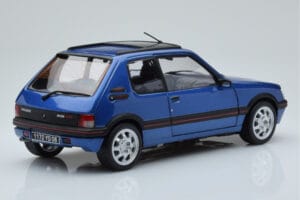 Peugeot 205 GTi 1.9 Avec Toit Ouvrant Miami Bleu Norev 1:18 184844 Métal Moulé — image 3 sur 8