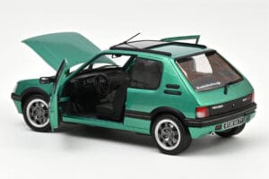 Peugeot 205 GTi Griffe Avec Toit Ouvrant Vert Norev 1:18 184847 Métal Moulé — image 2 sur 3
