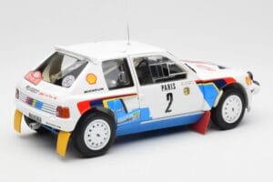 Peugeot 205 T16 #2 A. Vatanen / T. Harryman Rally Monte Carlo 1985 Norev 1:18 184864 Métal Moulé — image 3 sur 8