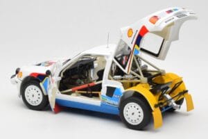 Peugeot 205 T16 #2 A. Vatanen / T. Harryman Rally Monte Carlo 1985 Norev 1:18 184864 Métal Moulé — image 5 sur 8