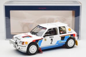 Peugeot 205 T16 #2 A. Vatanen / T. Harryman Rally Monte Carlo 1985 Norev 1:18 184864 Métal Moulé — image 8 sur 8