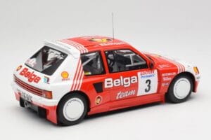 Peugeot 205 T16 #3 B. Darniche / A. Mahe Rally Ypres 1985 IXO 1:18 18RMC135 Métal Moulé — image 2 sur 6