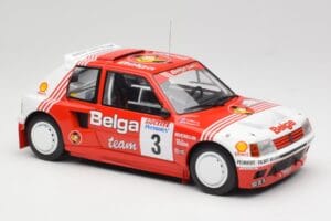Peugeot 205 T16 #3 B. Darniche / A. Mahe Rally Ypres 1985 IXO 1:18 18RMC135 Métal Moulé — image 4 sur 6