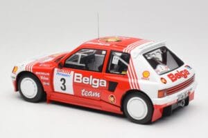 Peugeot 205 T16 #3 B. Darniche / A. Mahe Rally Ypres 1985 IXO 1:18 18RMC135 Métal Moulé — image 5 sur 6