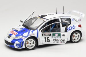 Peugeot 206 WRC #15 G. Panizzi / H. Panizzi WRC 1999 Solido 1:18 9016 Métal Moulé — image 2 sur 8