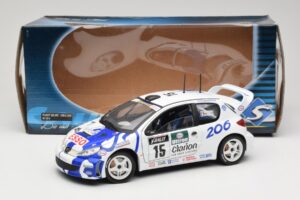 Peugeot 206 WRC #15 G. Panizzi / H. Panizzi WRC 1999 Solido 1:18 9016 Métal Moulé — image 8 sur 8