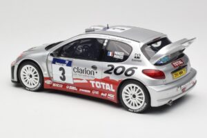 Peugeot 206 WRC #3 G. Panizzi / H. Panizzi Rally Tour de Corse 2002 Otto 1:18 OT1085 Résine — image 5 sur 6