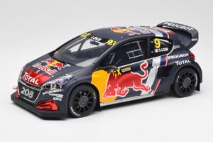 Peugeot 208 WRX #9 S. Loeb World RX of Belgium 2018 Otto 1:18 OT455 Résine