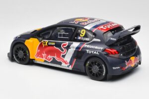 Peugeot 208 WRX #9 S. Loeb World RX of Belgium 2018 Otto 1:18 OT455 Résine — image 5 sur 6