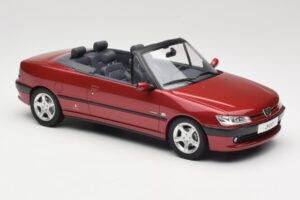 Peugeot 306 Cabriolet Rouge Otto 1:18 OT042 Résine — image 4 sur 6