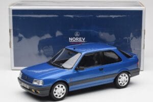 Peugeot 309 GTi16 Miami Bleu Norev 1:18 184881 Métal Moulé — image 6 sur 6