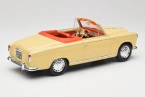 Peugeot 403 Cabriolet Jaune Sable Solido 1:18 8165 Métal Moulé — image 3 sur 8