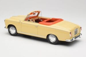 Peugeot 403 Cabriolet Jaune Sable Solido 1:18 8165 Métal Moulé — image 7 sur 8