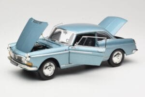 Peugeot 404 Coupe Bleu Norev 1:18 184745 Métal Moulé — image 2 sur 8