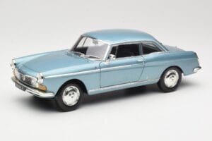 Peugeot 404 Coupe Bleu Norev 1:18 184745 Métal Moulé