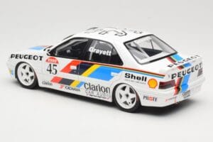 Peugeot 405 Mi16 #45 Team Peugeot Talbot Sport R. Gravett BTCC 1992 Otto 1:18 OT1141 Résine — image 5 sur 6