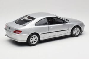 Peugeot 406 Coupé Argent Gate 1:18 01024 Métal Moulé — image 3 sur 8